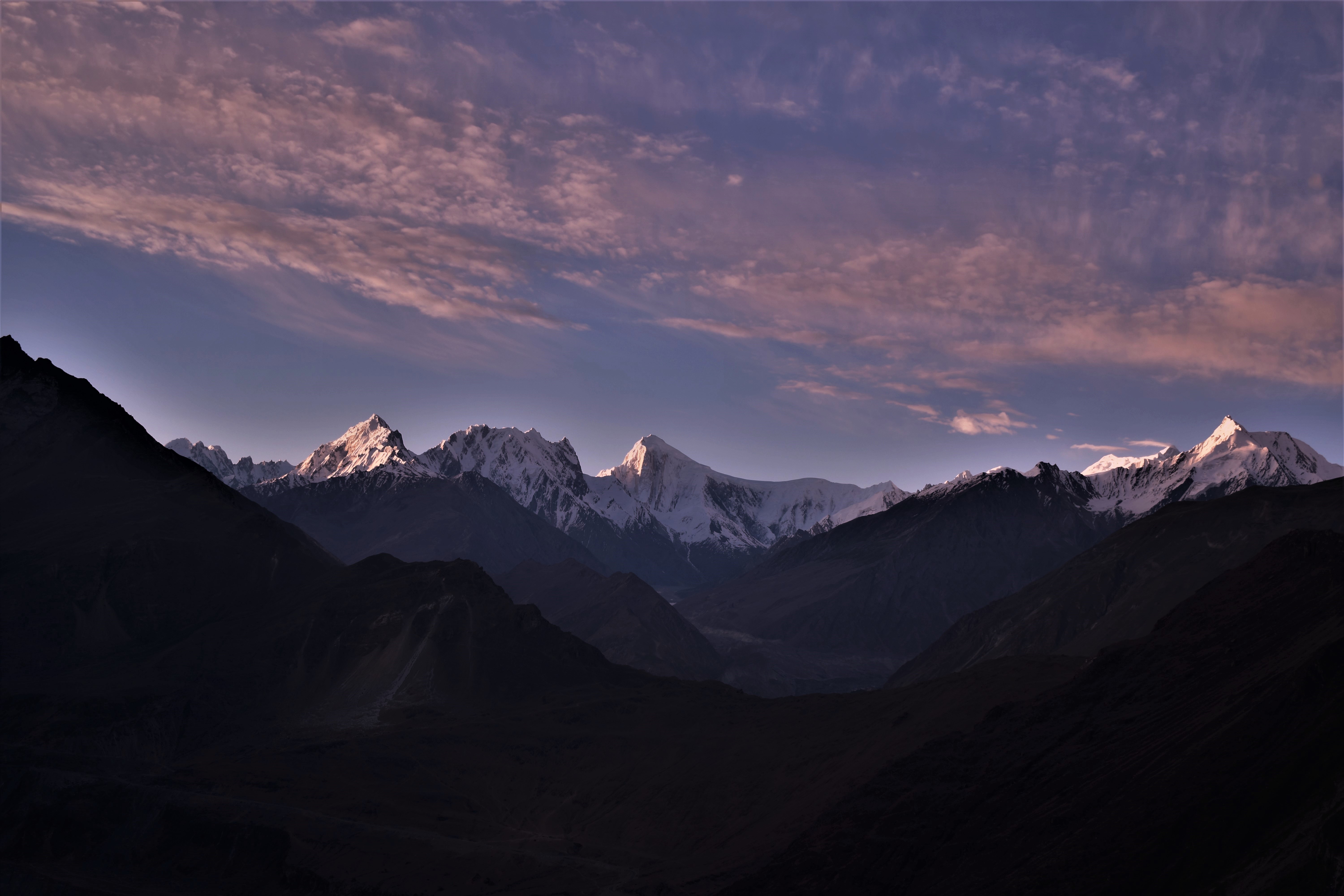 Alpenglow on the Karakoram